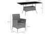 Selena Rattan Patio Set