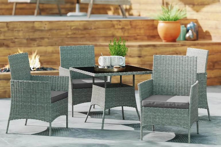 Anastasia Rattan Patio Set
