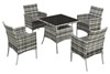 Anastasia Rattan Patio Set
