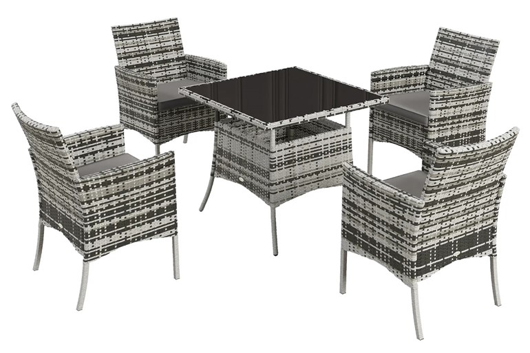 Anastasia Rattan Patio Set