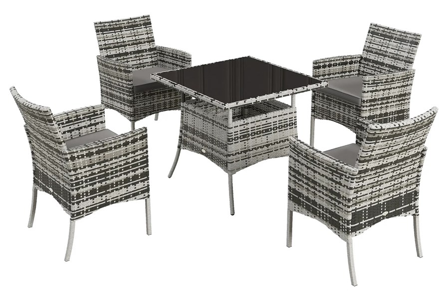 Anastasia Rattan Patio Set