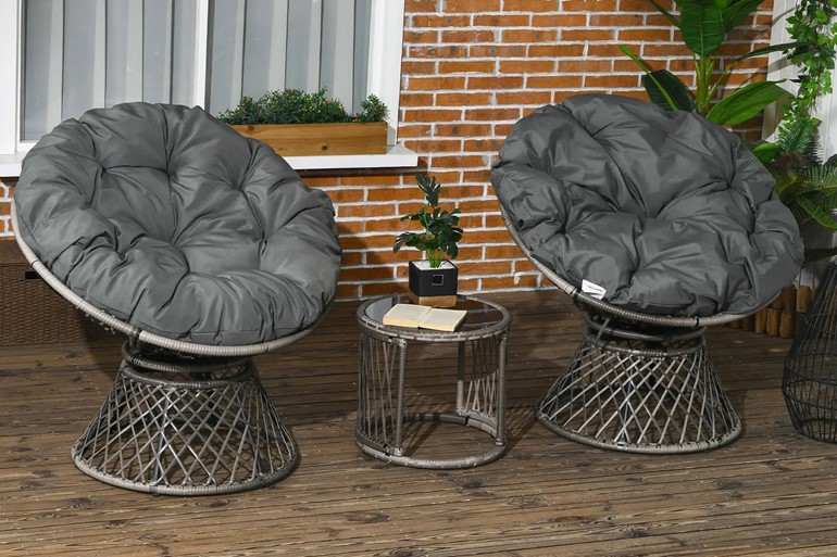 Arabella Rattan Bistro Set