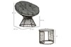 Arabella Rattan Bistro Set