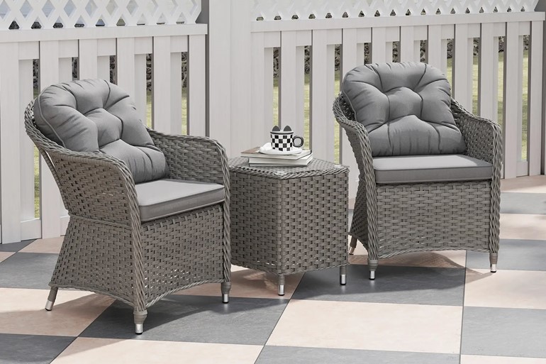 Alina Rattan Bistro Set