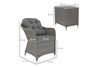 Alina Rattan Bistro Set