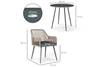 Kiana Rattan Patio Set