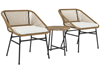 Skyla Rattan Bistro Set