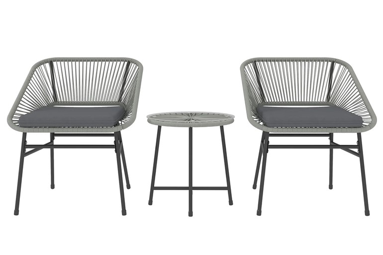 Skyla Rattan Bistro Set