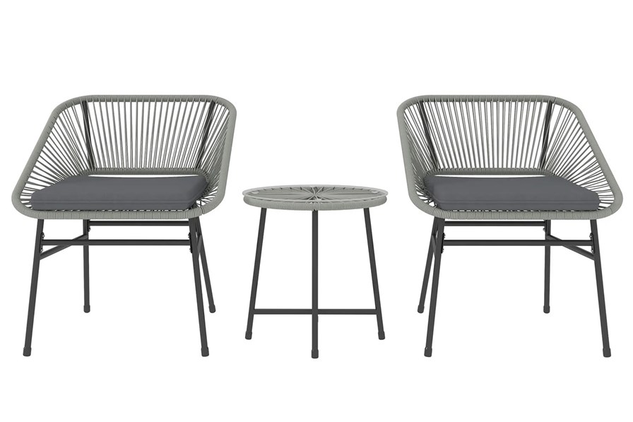 Skyla Rattan Bistro Set