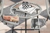 Skyla Rattan Bistro Set