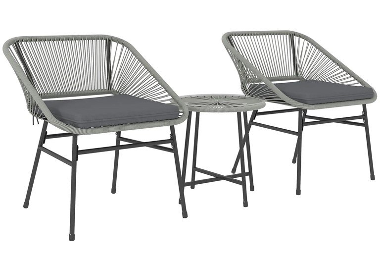 Skyla Rattan Bistro Set