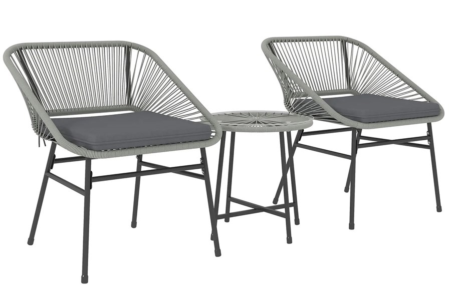 Skyla Rattan Bistro Set