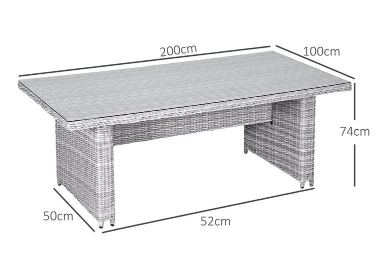 Sofia Rattan Patio Set