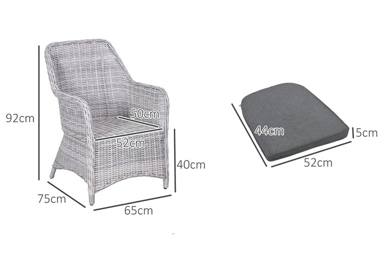 Sofia Rattan Patio Set