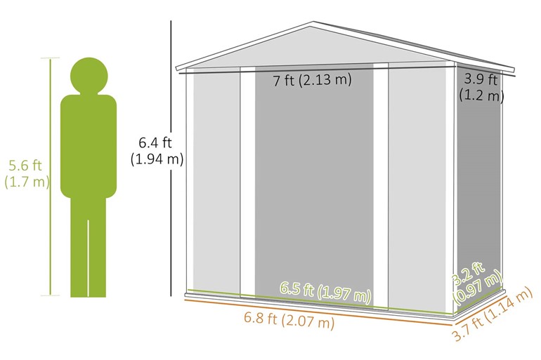 Willowbrook Metal Shed