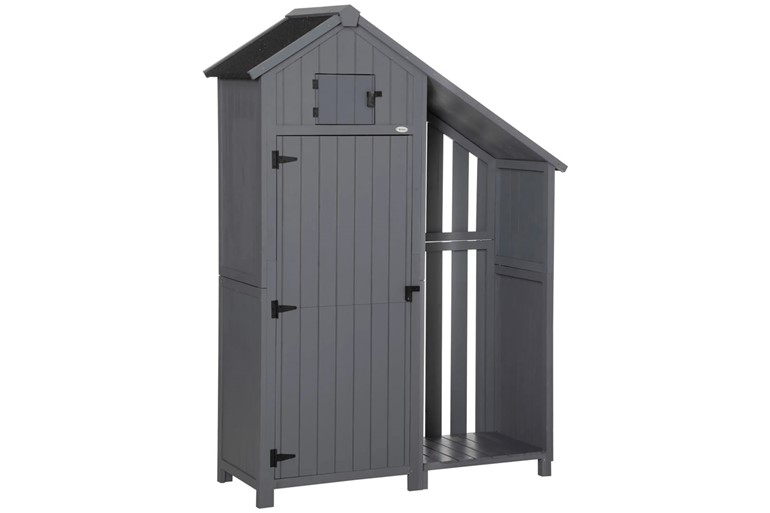 Rosewood Wooden Storage Shed
