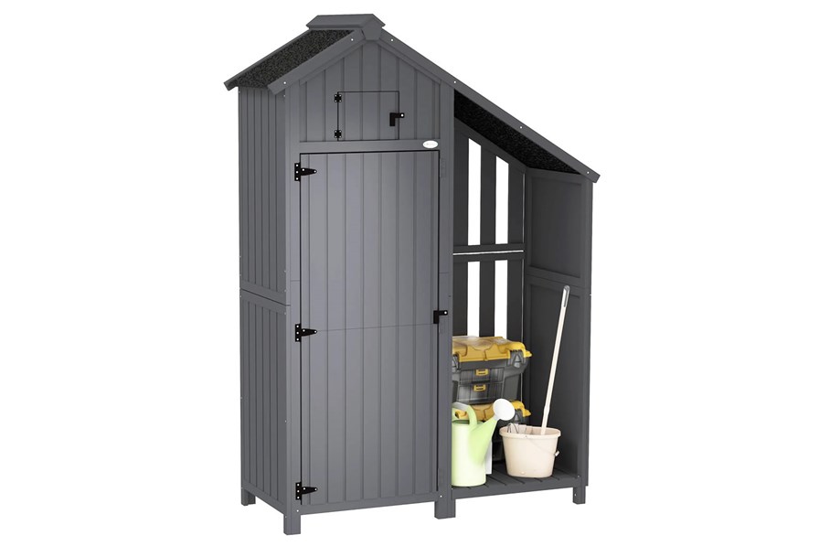 Rosewood Wooden Storage Shed