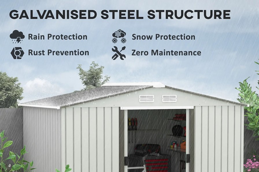 Snowbrook Metal Shed