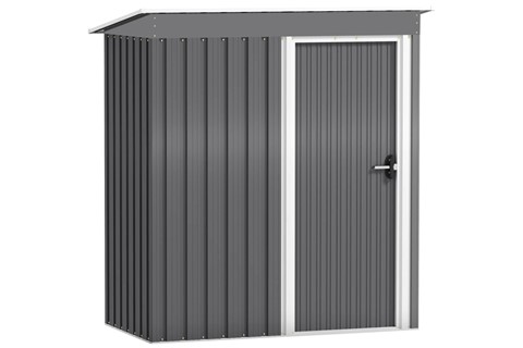 Cedarhill Light Grey Metal Shed