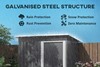 Cedarhill Metal Shed