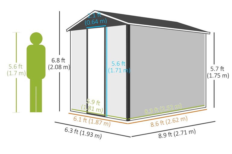 Stormridge Metal Shed