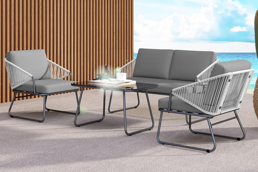 Talia 4-Seater Sofa Set