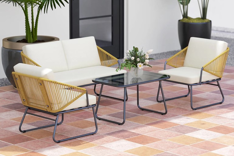 Talia 4-Seater Sofa Set