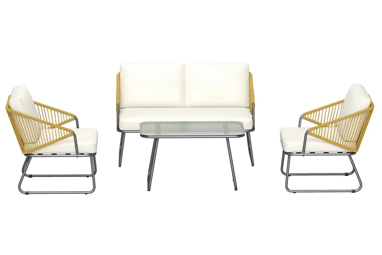 Talia 4-Seater Sofa Set