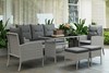 Arla Rattan Sofa Set