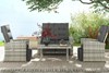 Amira Rattan Sofa Set