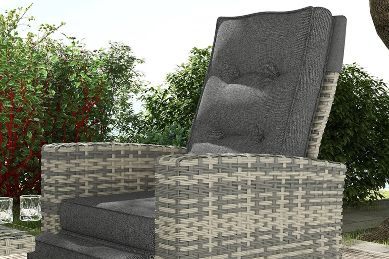 Amira Rattan Sofa Set