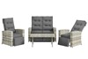 Amira Rattan Sofa Set