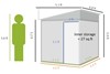 Mistfield Metal Shed