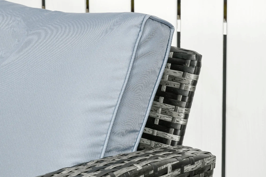 Alma Rattan Sofa Set