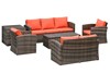 Alma Rattan Sofa Set