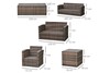 Alma Rattan Sofa Set