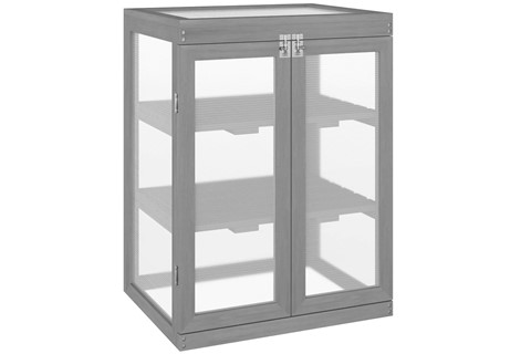 Bloomvine Grey Greenhouse