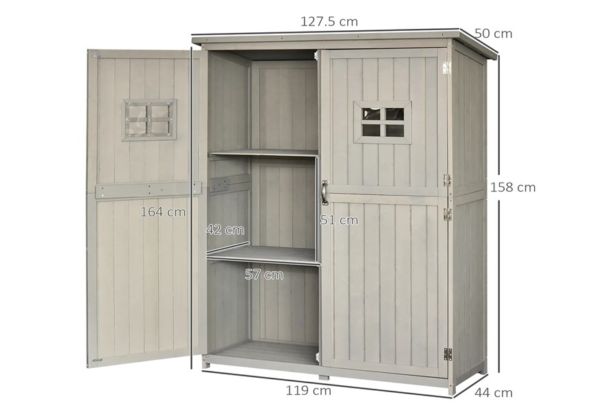Winster Wooden Garden Shed With Windows