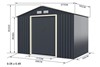 Timsbury Outdoor Storage Shed