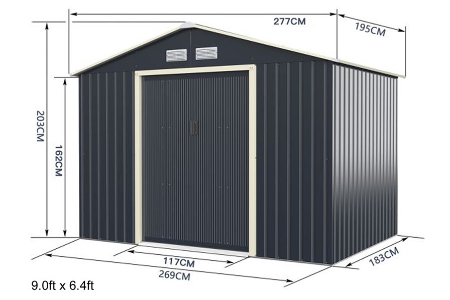 Timsbury Outdoor Storage Shed