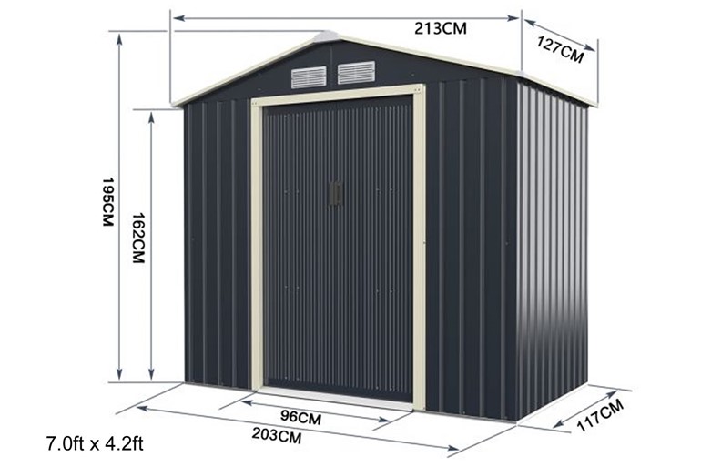 Timsbury Outdoor Storage Shed